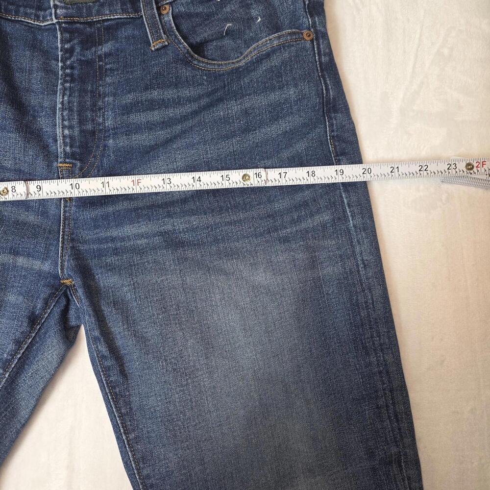 J Crew Jeans Blue Kurabo Japanese Denim 484 Stretch Extra Slim Men's Size 34X34 - Picture 5 of 10